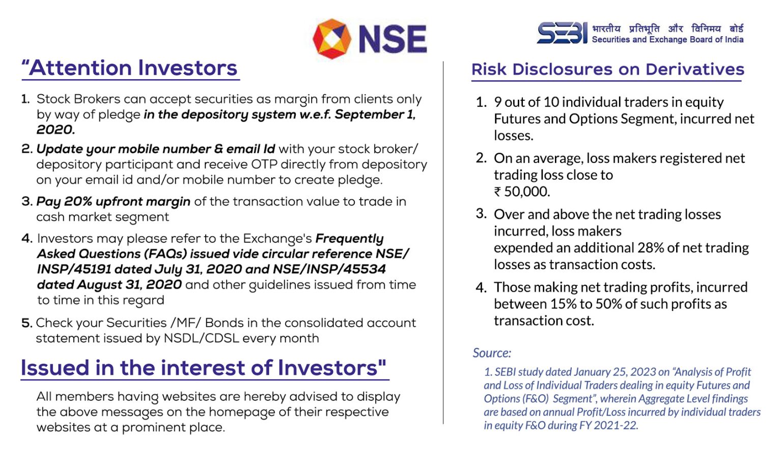 IFGL Investor Notice